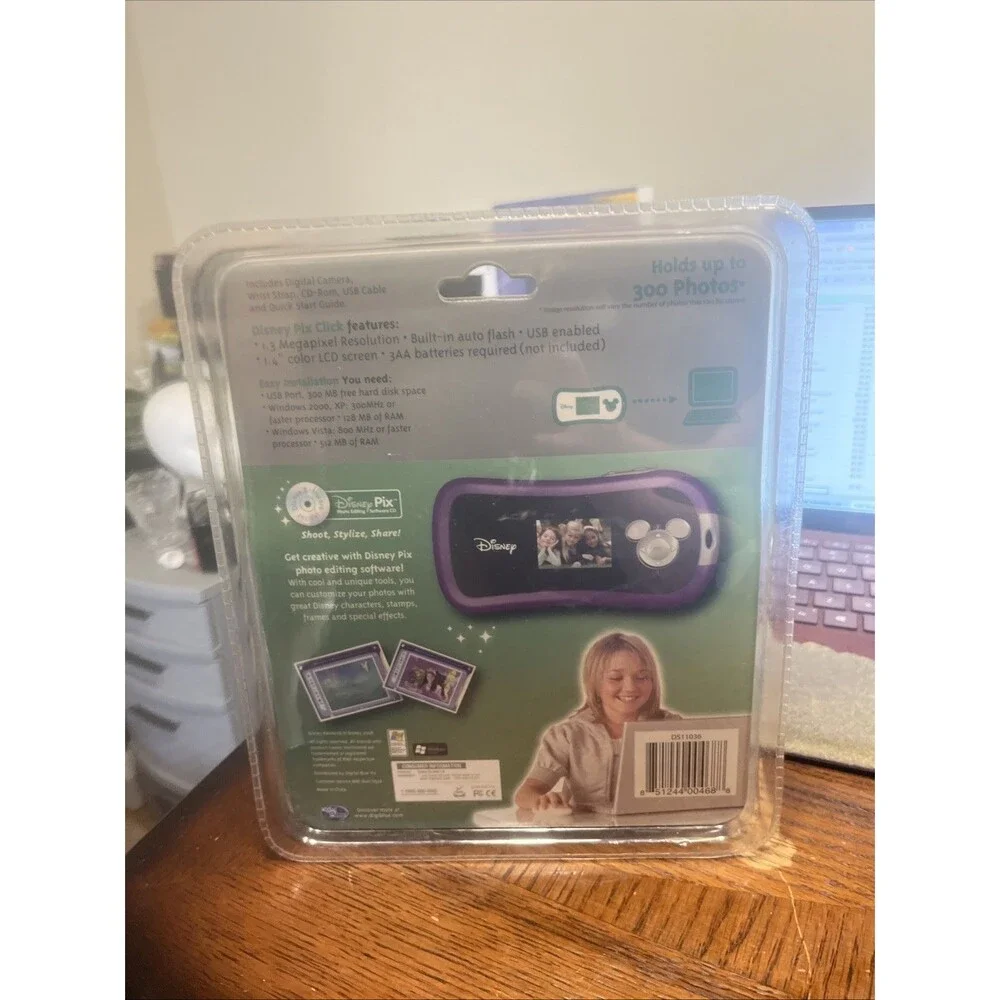 Disney Pix Micro Digital Camera NEW IN PACKAGE Faries Tinkerbell